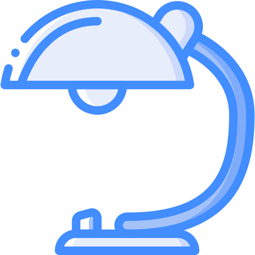 Desk lamp Basic Miscellany Blue icon