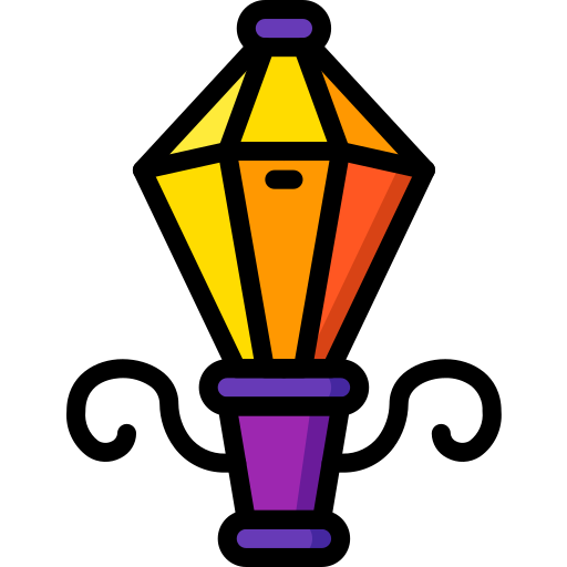 Street light Basic Miscellany Lineal Color icon