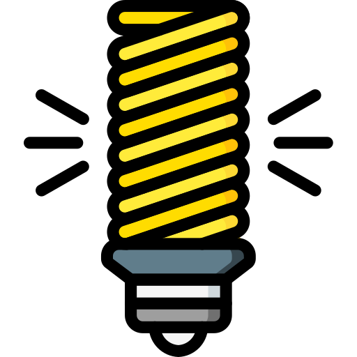 lampadina Basic Miscellany Lineal Color icona