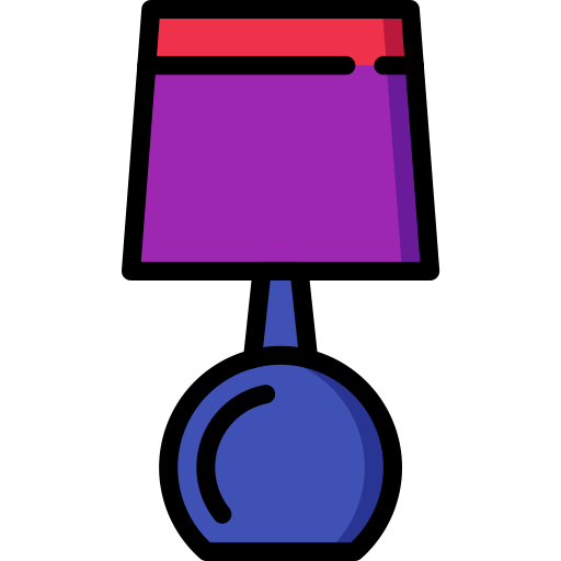 Lamp Basic Miscellany Lineal Color icon