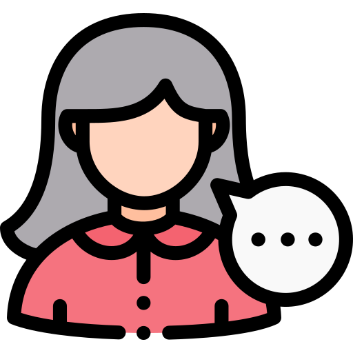 Female Detailed Rounded Lineal color icon