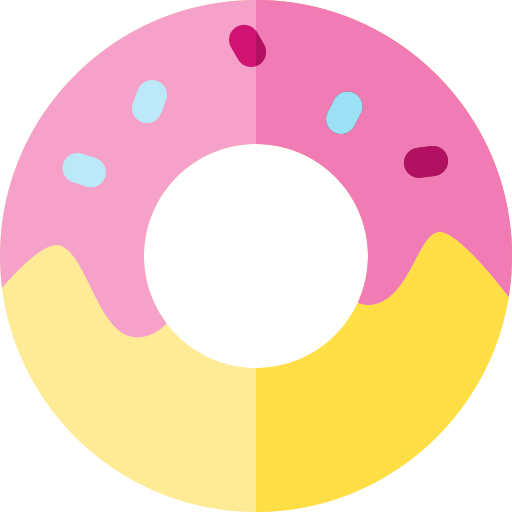 Donut Basic Rounded Flat icon