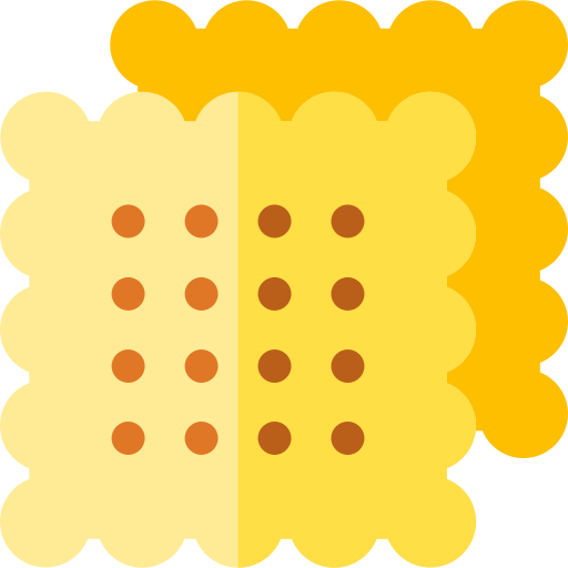 비스킷 Basic Rounded Flat icon
