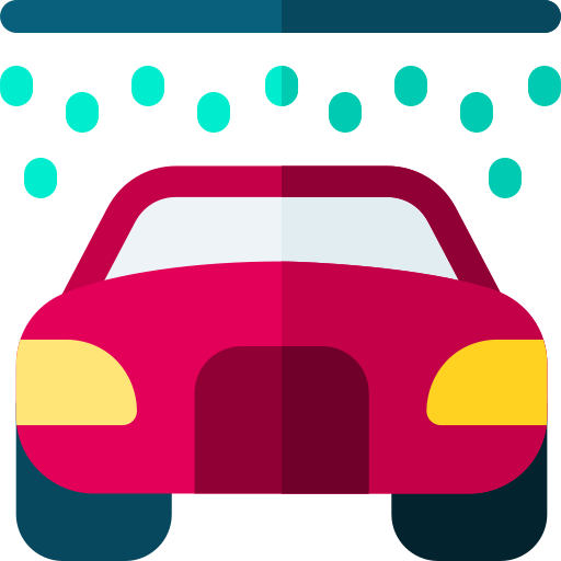 autowäsche Basic Rounded Flat icon