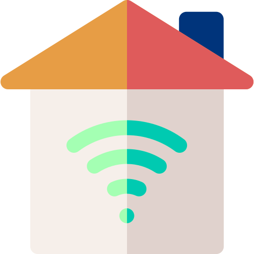 wi-fi Basic Rounded Flat ikona