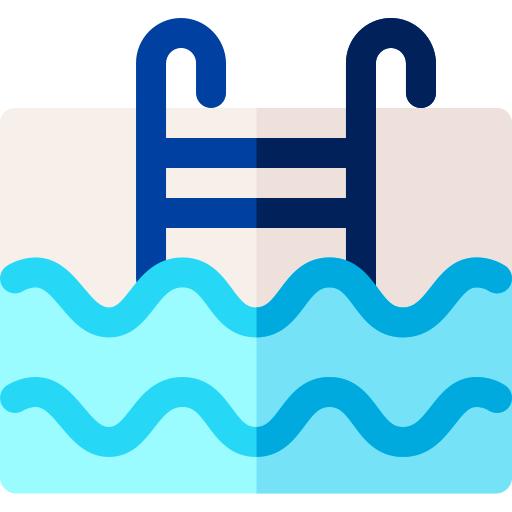 schwimmbad Basic Rounded Flat icon