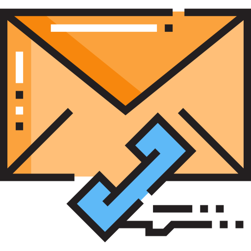 郵便 Detailed Straight Lineal color icon