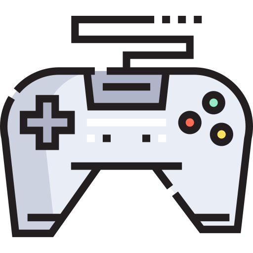 Gamepad Detailed Straight Lineal color icon
