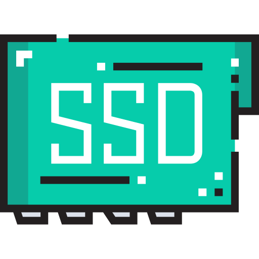 ssd Detailed Straight Lineal color icon