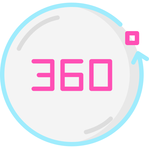 360度 Special Flat icon