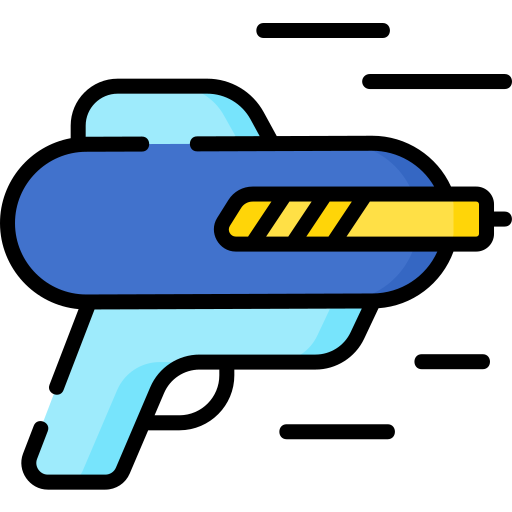 Pistola Special Lineal color icono