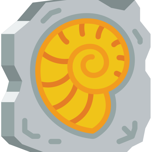 化石 Basic Miscellany Flat icon