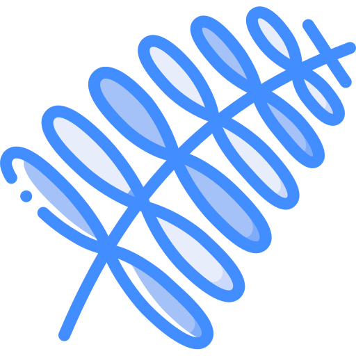 양치류 Basic Miscellany Blue icon