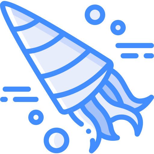 Shellfish Basic Miscellany Blue icon