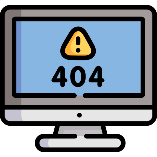 Erro 404 Special Lineal color Ícone