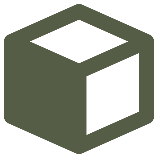 cubo Generic color fill icono