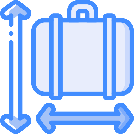 Luggage Basic Miscellany Blue icon