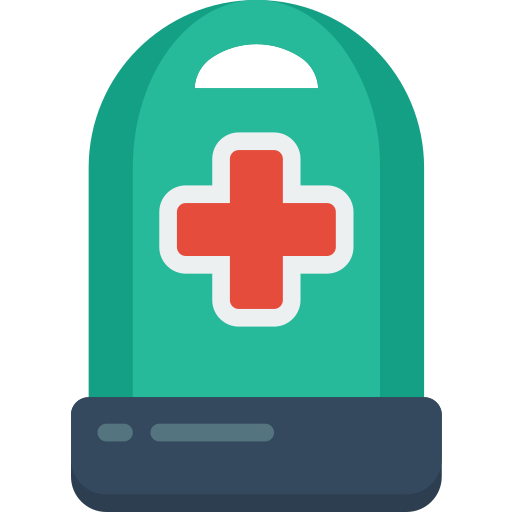 First aid kit Basic Miscellany Flat icon