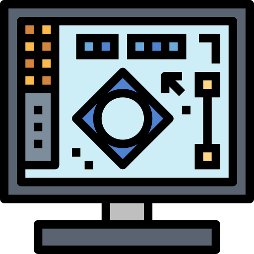 Diseño gráfico Smalllikeart Lineal Color icono