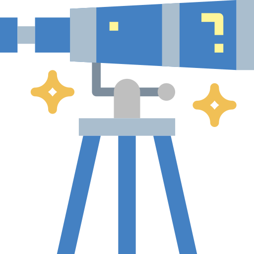 Telescopio Smalllikeart Flat icono