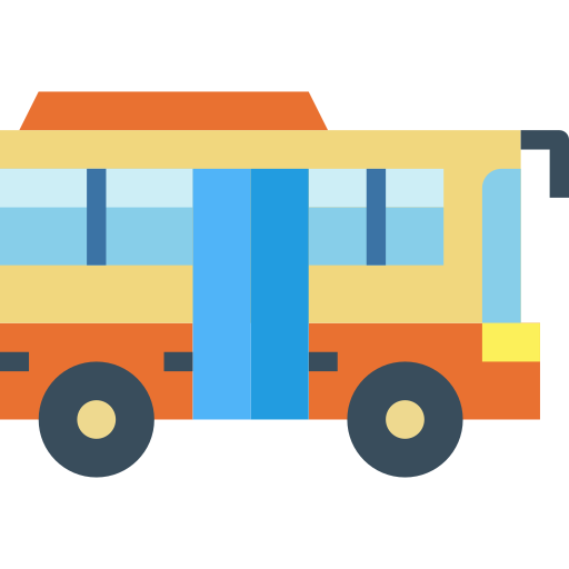 bus Smalllikeart Flat icoon