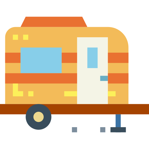 Caravan Smalllikeart Flat icon