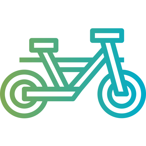 Bicycle Smalllikeart Gradient icon