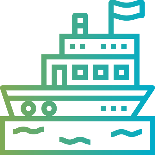 Ship Smalllikeart Gradient icon