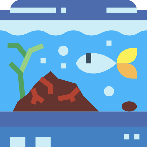 akwarium Smalllikeart Flat ikona