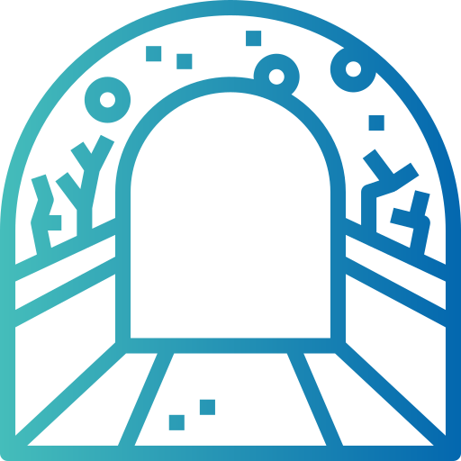 Túnel Smalllikeart Gradient icono