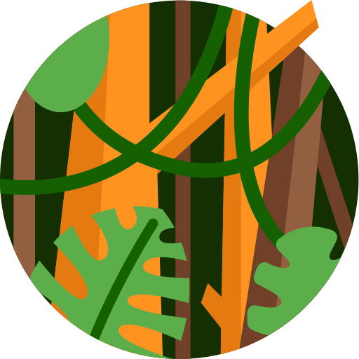 茂み Detailed Flat Circular Flat icon