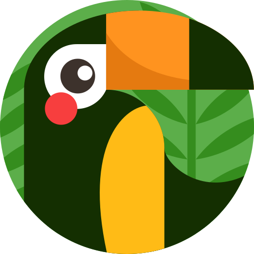 ptak Detailed Flat Circular Flat ikona