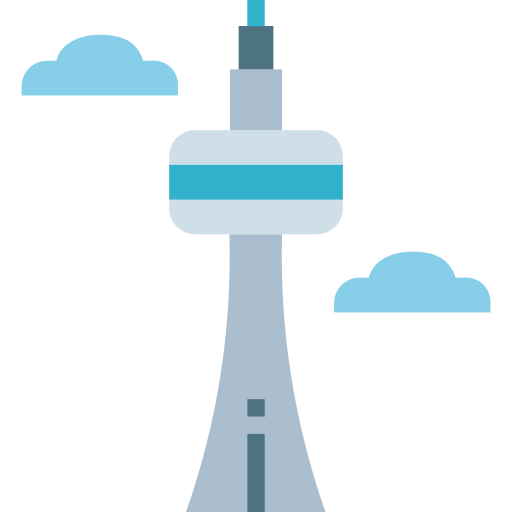 torre cn Smalllikeart Flat icono