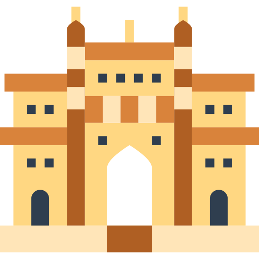 インドの門 Smalllikeart Flat icon