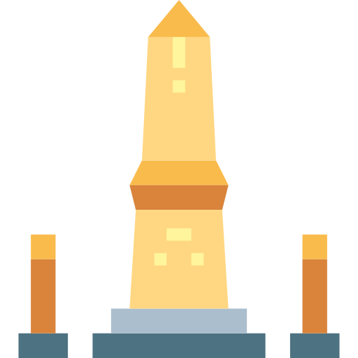 obelisk Smalllikeart Flat icoon