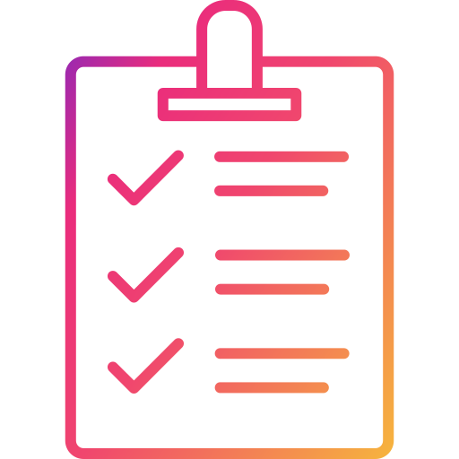 lista de tareas Generic gradient outline icono