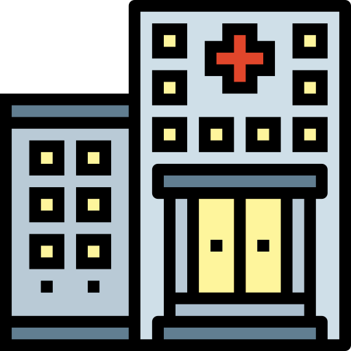 hospital Smalllikeart Lineal Color icono