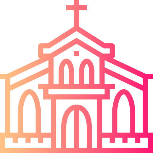 教会 Smalllikeart Gradient icon