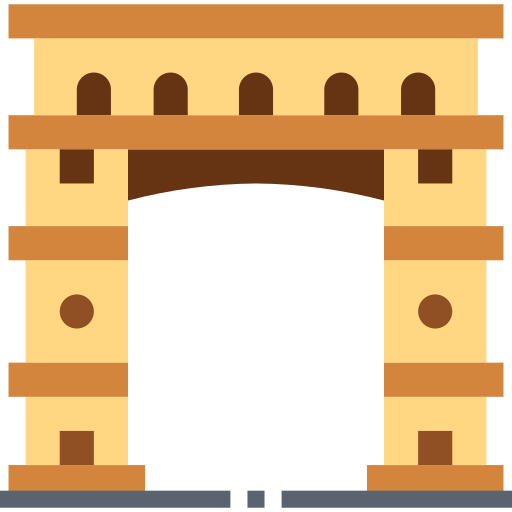Arch Smalllikeart Flat icon
