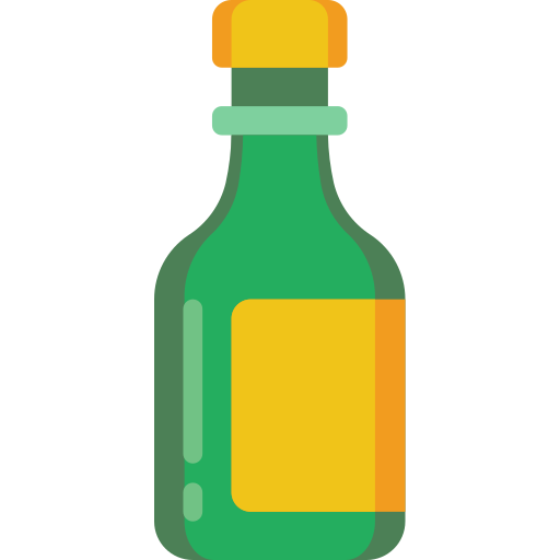 Bottle Basic Miscellany Flat icon