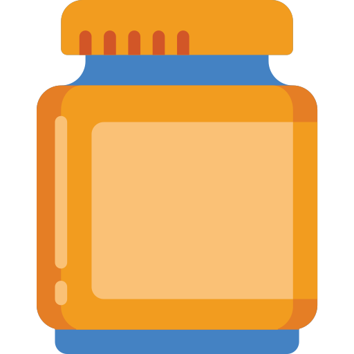 Vitamins Basic Miscellany Flat icon