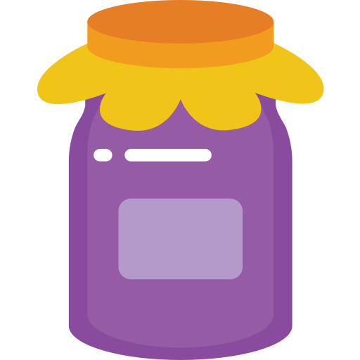 Jar Basic Miscellany Flat icon