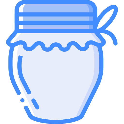 Jar Basic Miscellany Blue icon