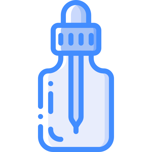 pipette Basic Miscellany Blue icon