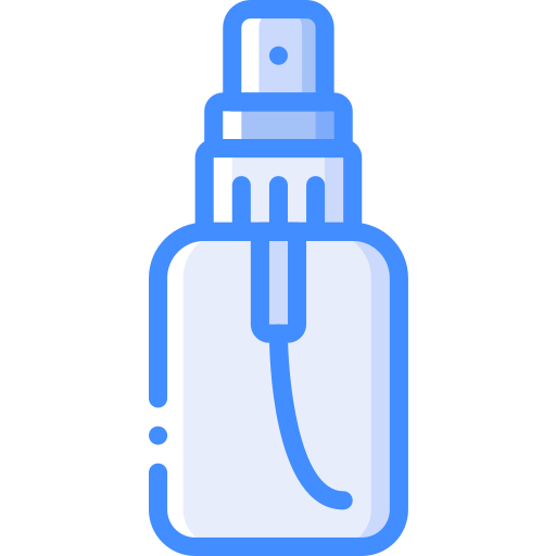 butelka z rozpylaczem Basic Miscellany Blue ikona