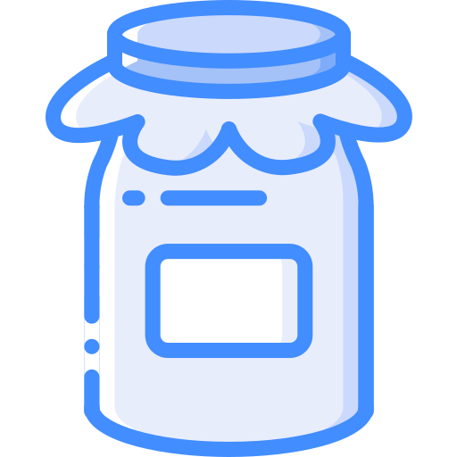 Jar Basic Miscellany Blue icon