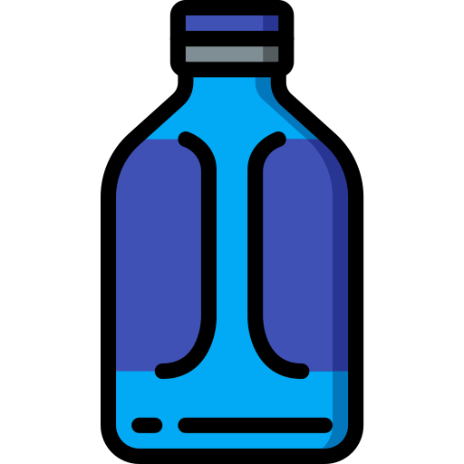 Botella de leche Basic Miscellany Lineal Color icono