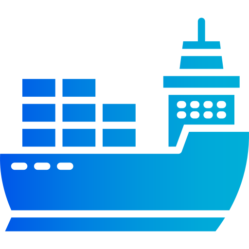 Cargo ship Generic gradient fill icon