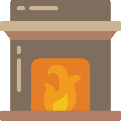 暖炉 Basic Miscellany Flat icon