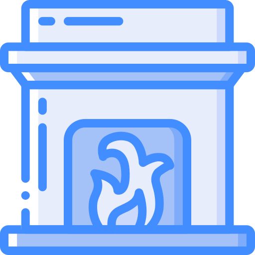 暖炉 Basic Miscellany Blue icon